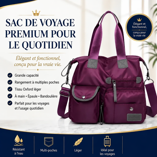 👜 52 % DE RÉDUCTION EN CE MOMENT ! 💐Sac fourre-tout imperméable grande capacité pour femmes