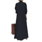 👗 OFFRE SPÉCIALE : 57% DE RÉDUCTION ! 🌸 Robe à Manches Longues Simple et Colorée – Coupe Droite Confortable & Polyvalente ✨