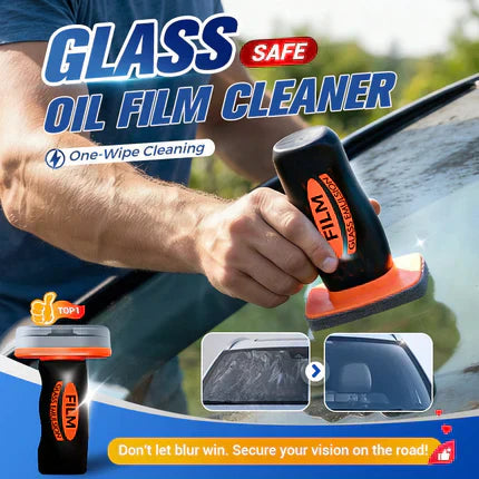 🔥50% de réduction ! 🧼 Spray Nettoyant pour Vitres – Élimine le Film Huileux, Vue Cristalline Garantie 🚗