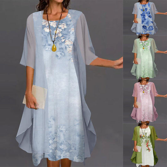 🔥Ensemble de 26 nouvelles robes élégantes à imprimé floral pour femmes✈️