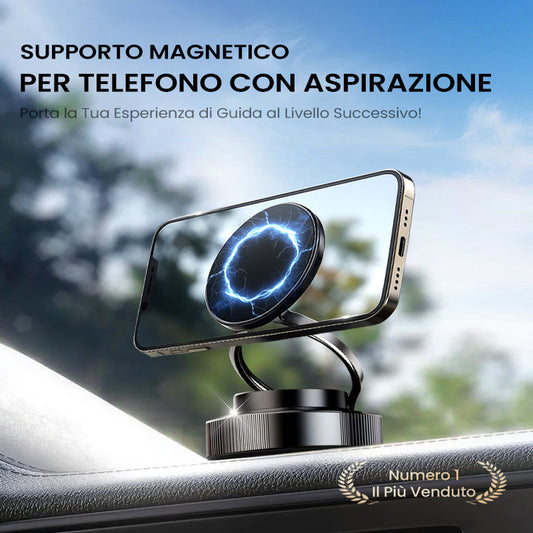 🔄Supporto magnetico per telefono regolabile a 360°📱🚗