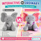🐘🎶 Peluche éléphant chantant « Peek-A-Boo » – Peluche musicale interactive