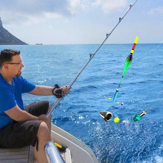 🐠Ensemble de ligne de pêche automatique à recherche de fond