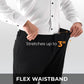 Pantalon habillé extensible Fliwos pour homme