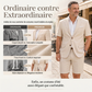 ⌛Offre à durée limitée – Ensemble deux pièces de costume à manches courtes pour homme