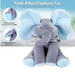 🐘🎶 Peluche éléphant chantant « Peek-A-Boo » – Peluche musicale interactive