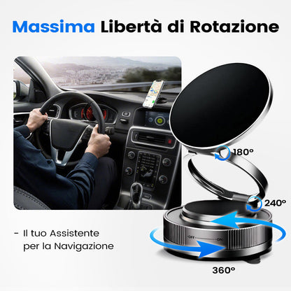 🔄Supporto magnetico per telefono regolabile a 360°📱🚗