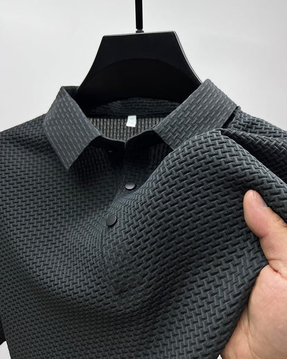 ✨ Chemise Homme en Soie Glacée - Texture Luxueuse et Respirante pour Événements Élégants ou Quotidien 🎩🔥