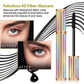 4D Vivid Galaxy Mascara Allongeant Épais en Fibre de Soie Imperméable