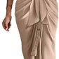 🔥Robe chemise boutonnée en satin pour femme