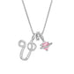 💖Dernier jour : 50 % de réduction ✨ Collier avec pendentif lettre de A à Z et trois breloques🎀