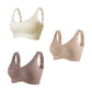 💕50% DE RÉDUCTION ! 💐Soutien-gorge sans coutures à rayures subtiles avec soutien en W – Confort et style !