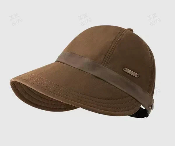 🔥50% הנחה!👒כובע שמש עם קוקו מתכוונן ונושם לנשים