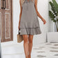 💃 PROMO DERNIER JOUR – 50% ! 🎀 Robe Femme Nœud & Motif Géométrique – Tissu Coton Léger, Coupe Flatteuse & Style Intemporel – Parfaite pour le Quotidien et les Occasions Spéciales ✨👗