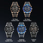 ⌚🔥Montre à Quartz Multifonctionnelle Imperméable pour Hommes【Une montre d'un excellent rapport qualité-prix】