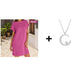 💜 PROMOTION DU DERNIER JOUR - 🔥50 % DE RÉDUCTION 💜 Robe ample à poches pour femme👗