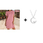 💜 PROMOTION DU DERNIER JOUR - 🔥50 % DE RÉDUCTION 💜 Robe ample à poches pour femme👗