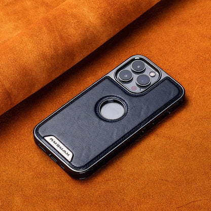 Coque TPU Magnétique de Luxe pour iPhone avec Étiquette Exposée – Tout-en-Un pour les Professionnels