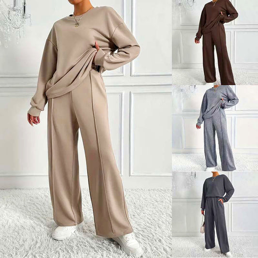 🌸New Arrival Hot Sale📍Ensemble confortable à manches longues et pantalon pour femmes