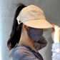 Casquette Ajustable de Soleil des Femmes pour Queue de Cheval