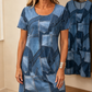 ⏳Offre spéciale à durée limitée⏰Robe décontractée pour femme à motif patchwork