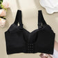 💕50% DE RÉDUCTION ! 💐Soutien-gorge sans coutures à rayures subtiles avec soutien en W – Confort et style !