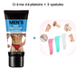 🧴 ACHETEZ 2, OBTENEZ 1 GRATUIT ! ⏰ Crème dépilatoire douce pour hommes – Formule pour peau sensible – Élimine les poils sans irritation, effet hydratant – idéale pour torse, jambes ou aisselles ✨💪