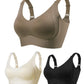 💕50% DE RÉDUCTION ! 💐Soutien-gorge sans coutures à rayures subtiles avec soutien en W – Confort et style !