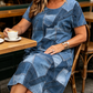 ⏳Offre spéciale à durée limitée⏰Robe décontractée pour femme à motif patchwork