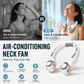 🍃 Ventilateur de cou – Ultra-silencieux, rotation à 360°, 3 vitesses. Rafraîchissement mains libres, longue autonomie. Indispensable en été !