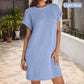 💜 PROMOTION DU DERNIER JOUR - 🔥50 % DE RÉDUCTION 💜 Robe ample à poches pour femme👗
