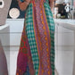 Femme Bohemian Patchwork Color Long Robe