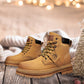 Bottes Courtes Rétro De Style Britannique Bottes De Travail Nuvelle Collection Automne 2024