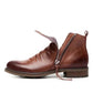 Bottes en cuir vintage pour hommes【LIVRAISON GRATUITE】