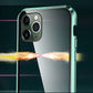 Case de téléphone en verre double face magnétique pour la série iPhone