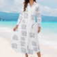 💕Robes de bouton de chemise longues élégantes pour femmes