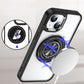 Coque de Téléphone Magnétique Antichoc avec Support Anneau Rotatif à 360°