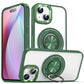 Coque de Téléphone Magnétique Antichoc avec Support Anneau Rotatif à 360°