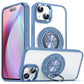 Coque de Téléphone Magnétique Antichoc avec Support Anneau Rotatif à 360°