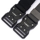 Ceinture élastique tactique avec boucle à dégagement rapide
