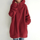 Sweat à capuche zippé automne/hiver pour femmes avec capuche-Livraison gratuite pour 2 pièces