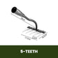 💎 50% DE RÉDUCTION ! 💎 Râteau de Désherbage en Acier au Carbone – 5/6/7/8 Dents, Anti-Rouille & Multi-Usage pour Jardin 🌿🪛