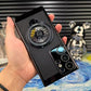 Coque de téléphone élégante à dissipation thermique avec support magnétique gyroscopique pour Samsung S24-21, Note20