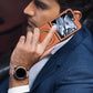 Coque de Téléphone Magnétique avec Support d'Anneau pour la Série Galaxy Z Flip