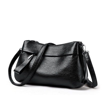 Sac à bandoulière et à bandoulière tendance en cuir PU pour femme