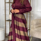 🍂Spécial Automne🍂Élégante robe française imprimée