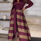 🍂Spécial Automne🍂Élégante robe française imprimée