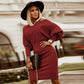 🍃Promotions d'automne🔥Robe sexy cintrée polyvalente pour femme👗