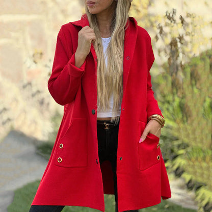 Manteau à capuche chic pour femmes