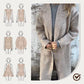🌸Soldes d'automne🌸Limité dans le temps 50% de réduction💕Manteau à revers en tweed à manches longues pour femmes